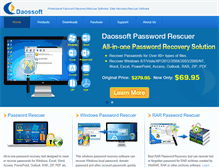 Tablet Screenshot of daossoft.com